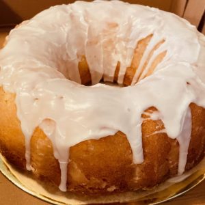 Lemon Pound Cake with Sugar Glaze